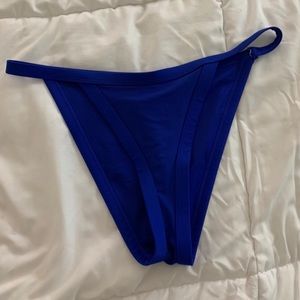 Royal blue bikini bottoms